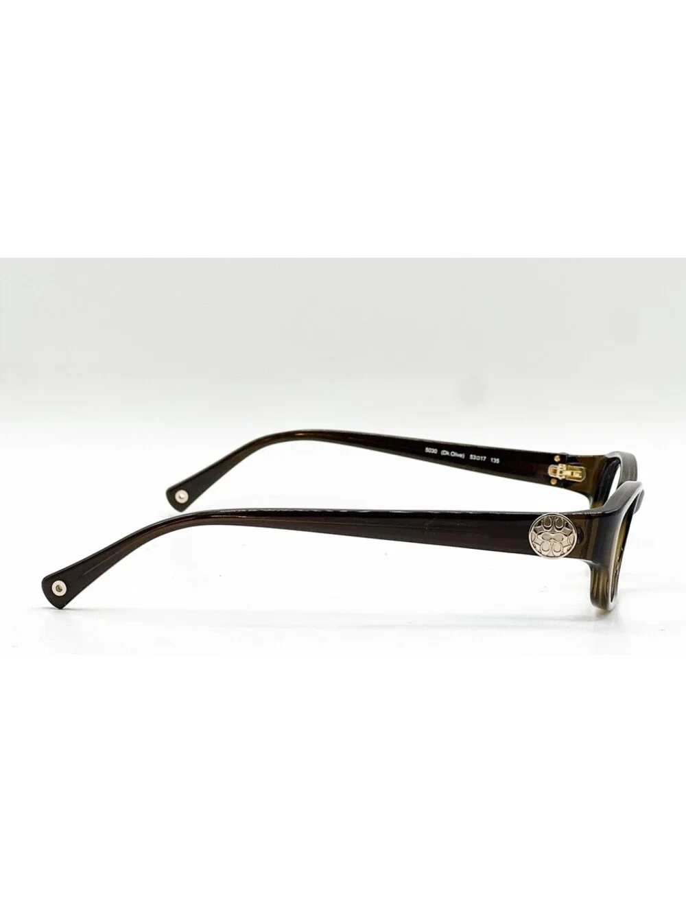 Coach HC 6008 5030 Dark Olive Full Rim Authentic Eyeglass Frames 53-17-135